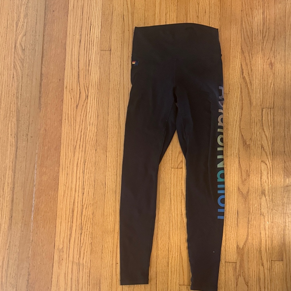 Aviator Nation Black Kids Leggings